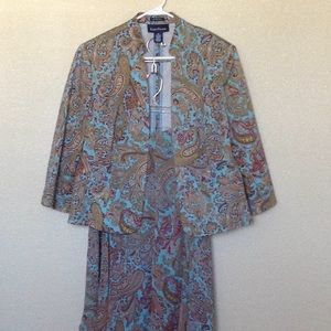 Evan-Picone jacket size 16 and skirt size 12.